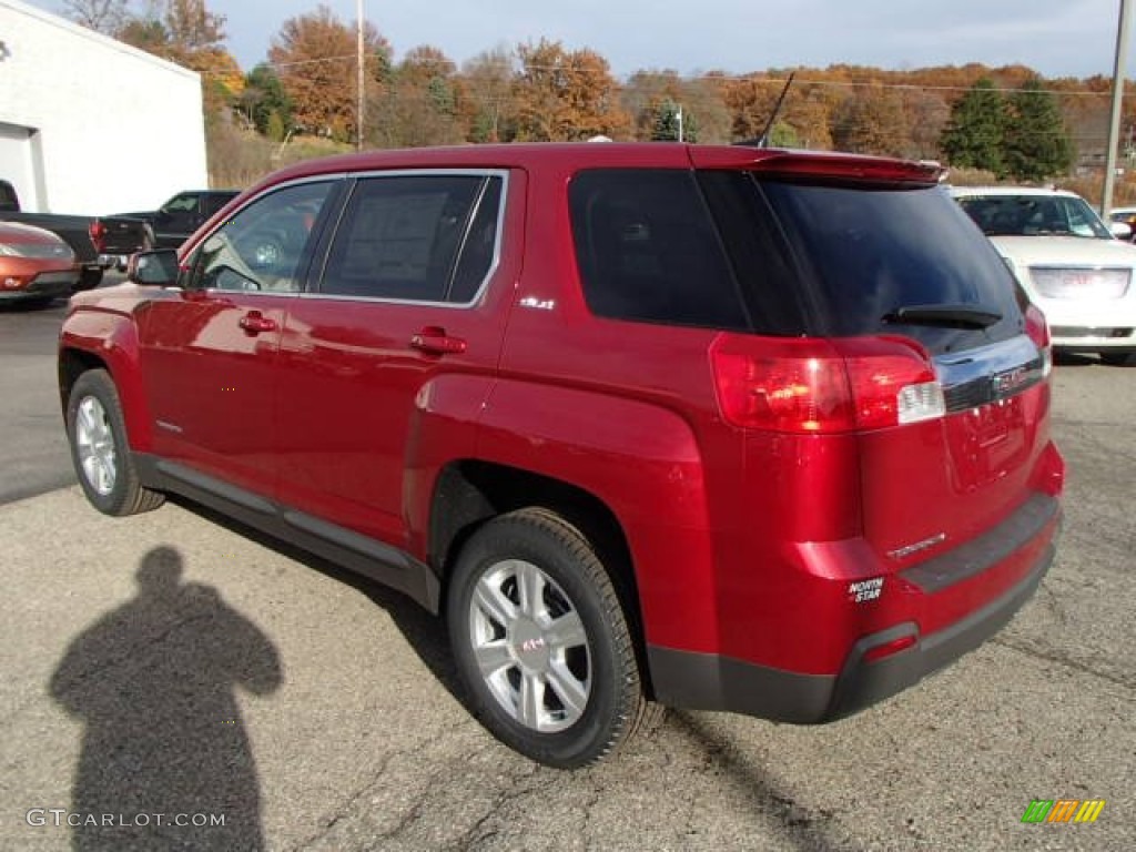 2014 Terrain SLE - Crystal Red Tintcoat / Jet Black photo #7