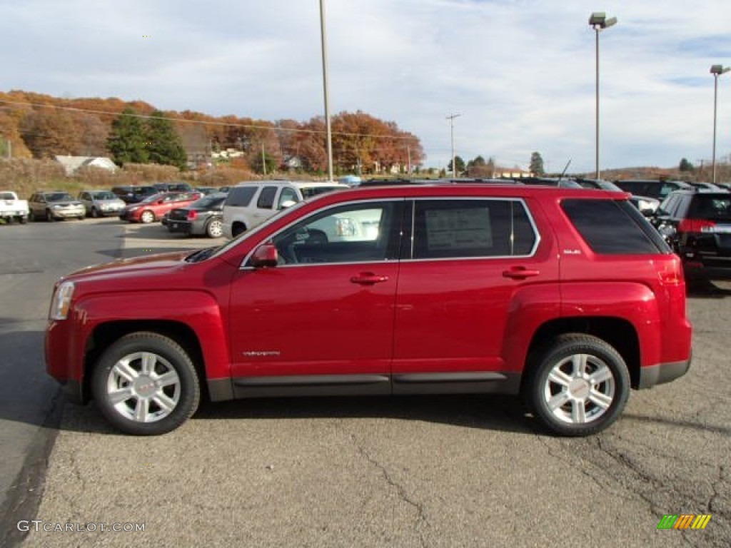 2014 Terrain SLE - Crystal Red Tintcoat / Jet Black photo #8