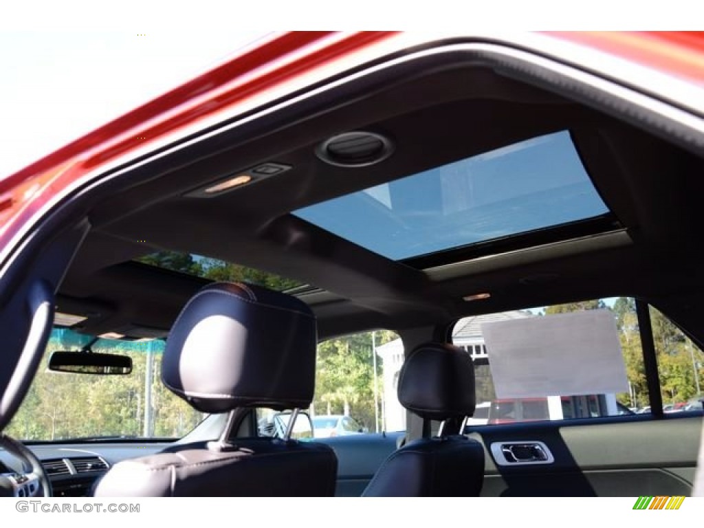 2014 Explorer Sport 4WD - Ruby Red / Sport Charcoal Black photo #17