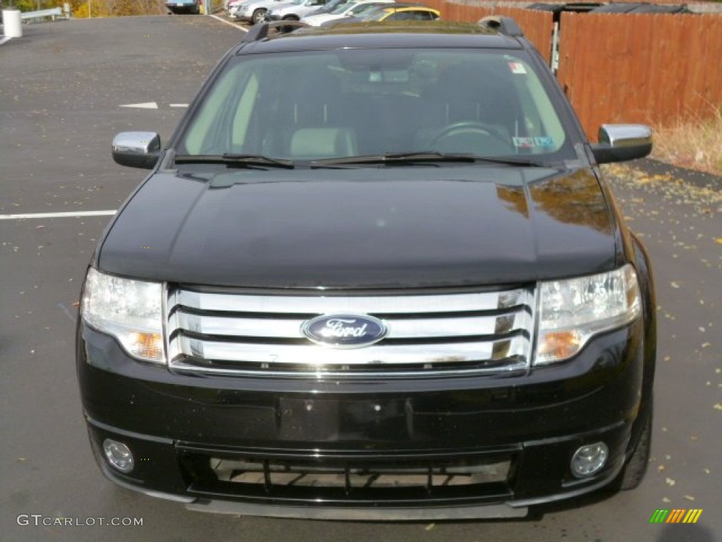 2008 Taurus X Limited AWD - Black / Charcoal Black photo #2