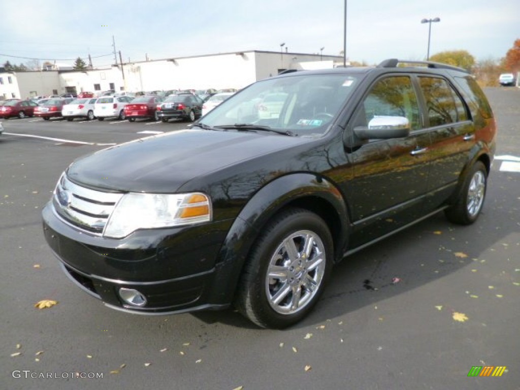 2008 Taurus X Limited AWD - Black / Charcoal Black photo #3
