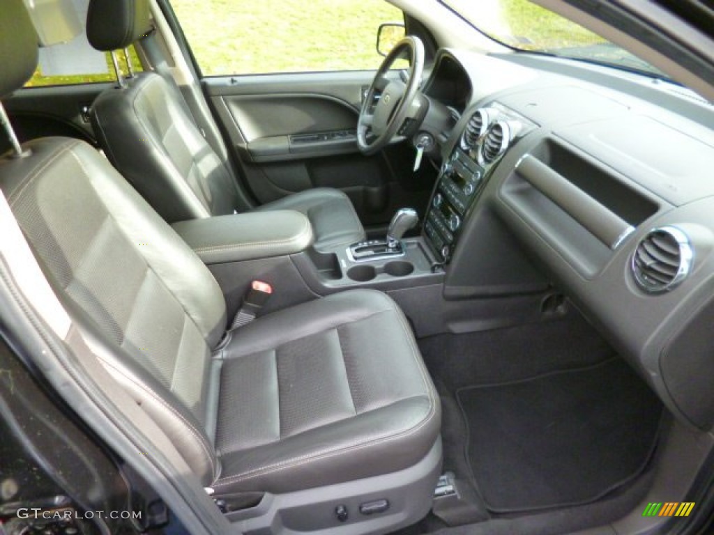 2008 Taurus X Limited AWD - Black / Charcoal Black photo #9