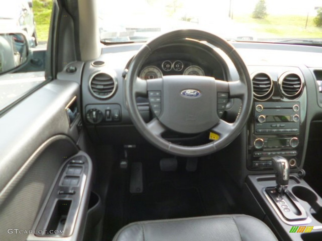 2008 Taurus X Limited AWD - Black / Charcoal Black photo #15