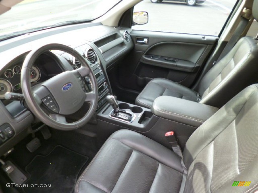 2008 Taurus X Limited AWD - Black / Charcoal Black photo #17