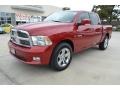 2010 Inferno Red Crystal Pearl Dodge Ram 1500 Sport Crew Cab  photo #1