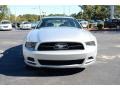 2014 Ingot Silver Ford Mustang V6 Coupe  photo #2