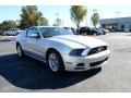 2014 Ingot Silver Ford Mustang V6 Coupe  photo #3