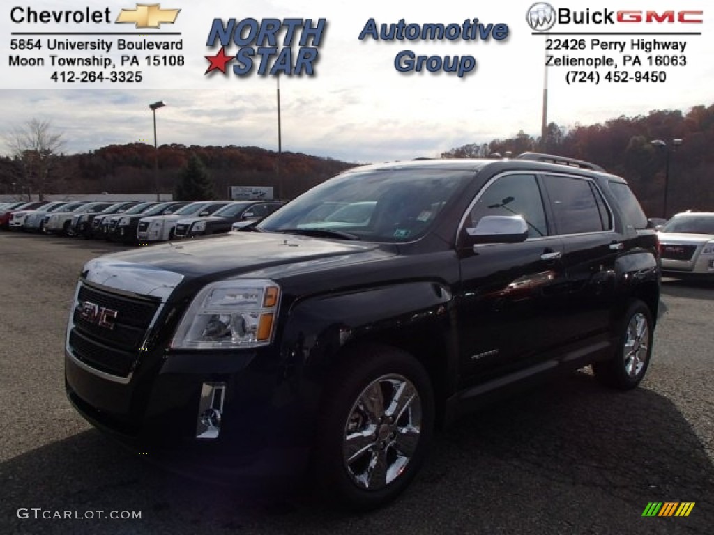 2014 Terrain SLE AWD - Carbon Black Metallic / Jet Black photo #1