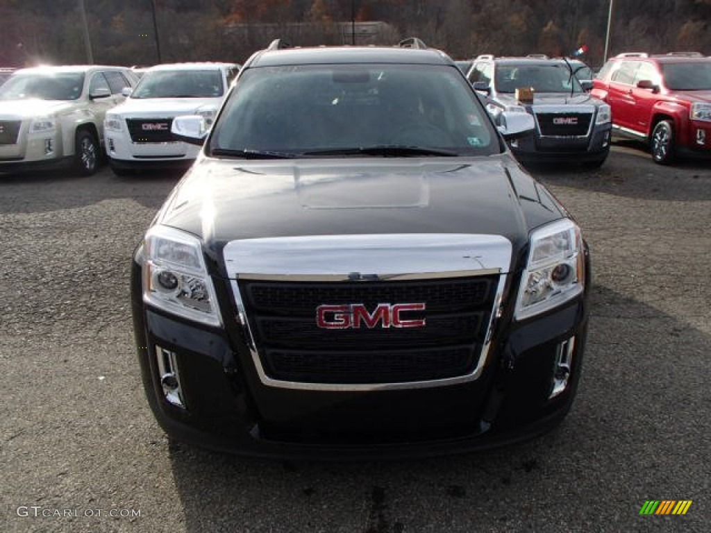 2014 Terrain SLE AWD - Carbon Black Metallic / Jet Black photo #2