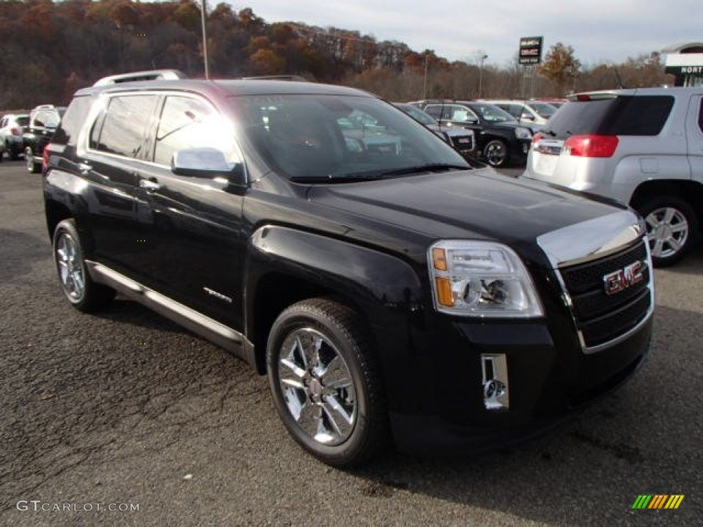 2014 Terrain SLE AWD - Carbon Black Metallic / Jet Black photo #3