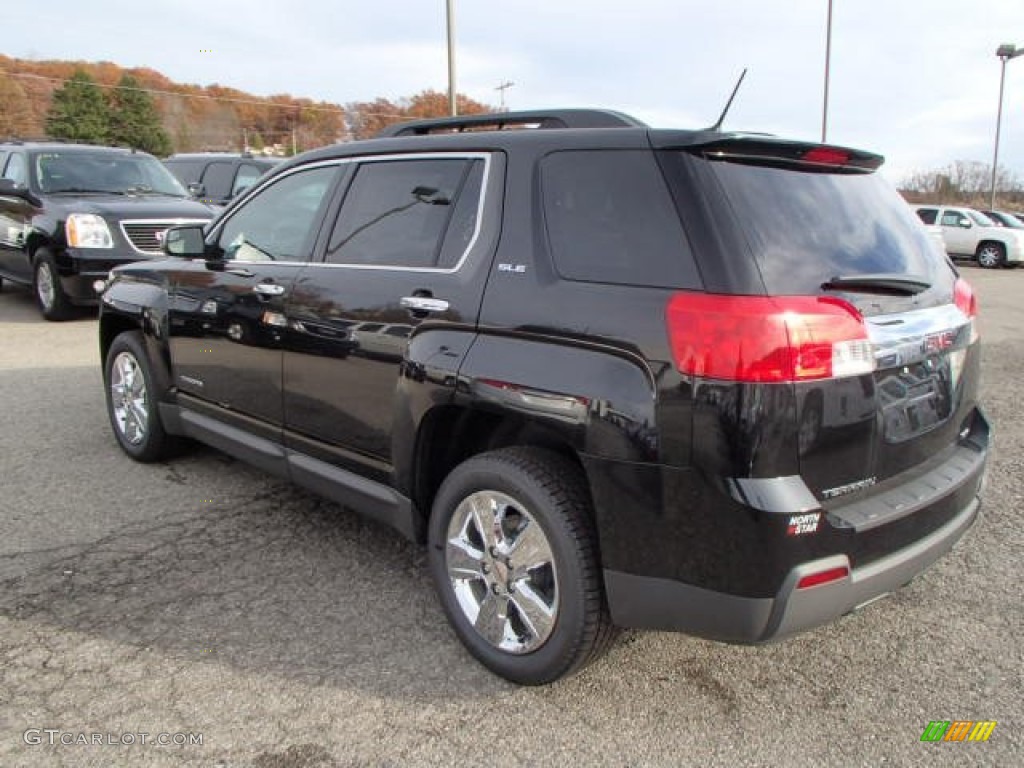 2014 Terrain SLE AWD - Carbon Black Metallic / Jet Black photo #7