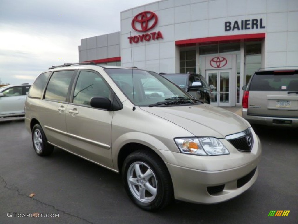 2003 MPV ES - Shimmering Sand Metallic / Beige photo #1
