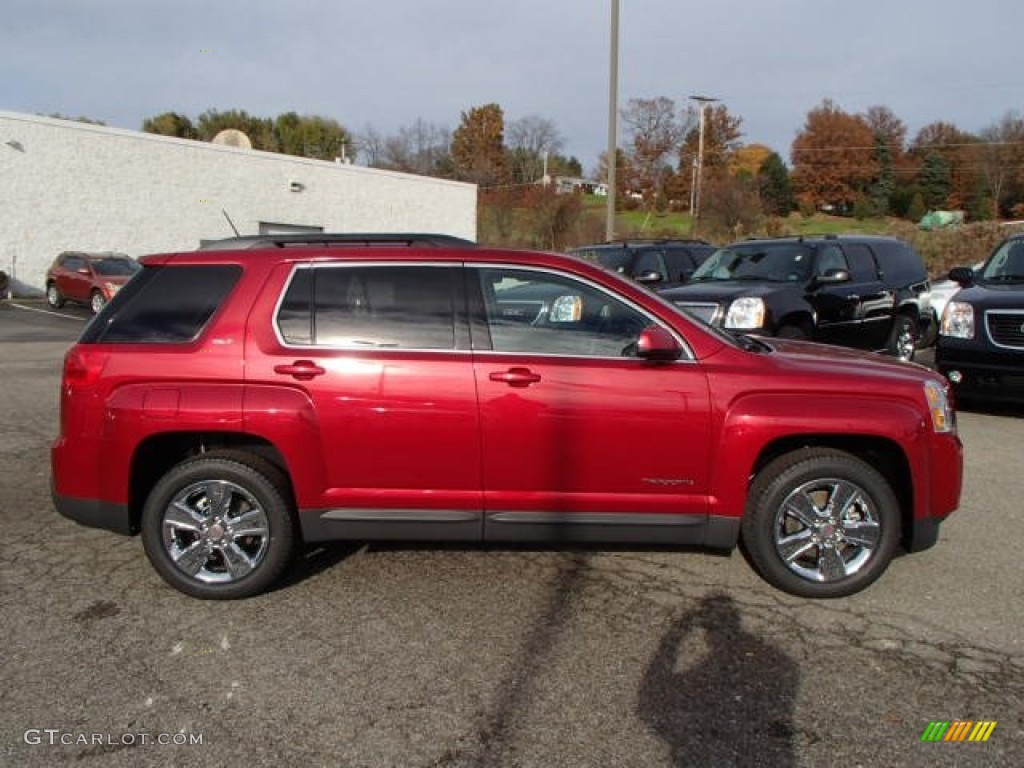 Crystal Red Tintcoat 2014 GMC Terrain SLT AWD Exterior Photo #87548978