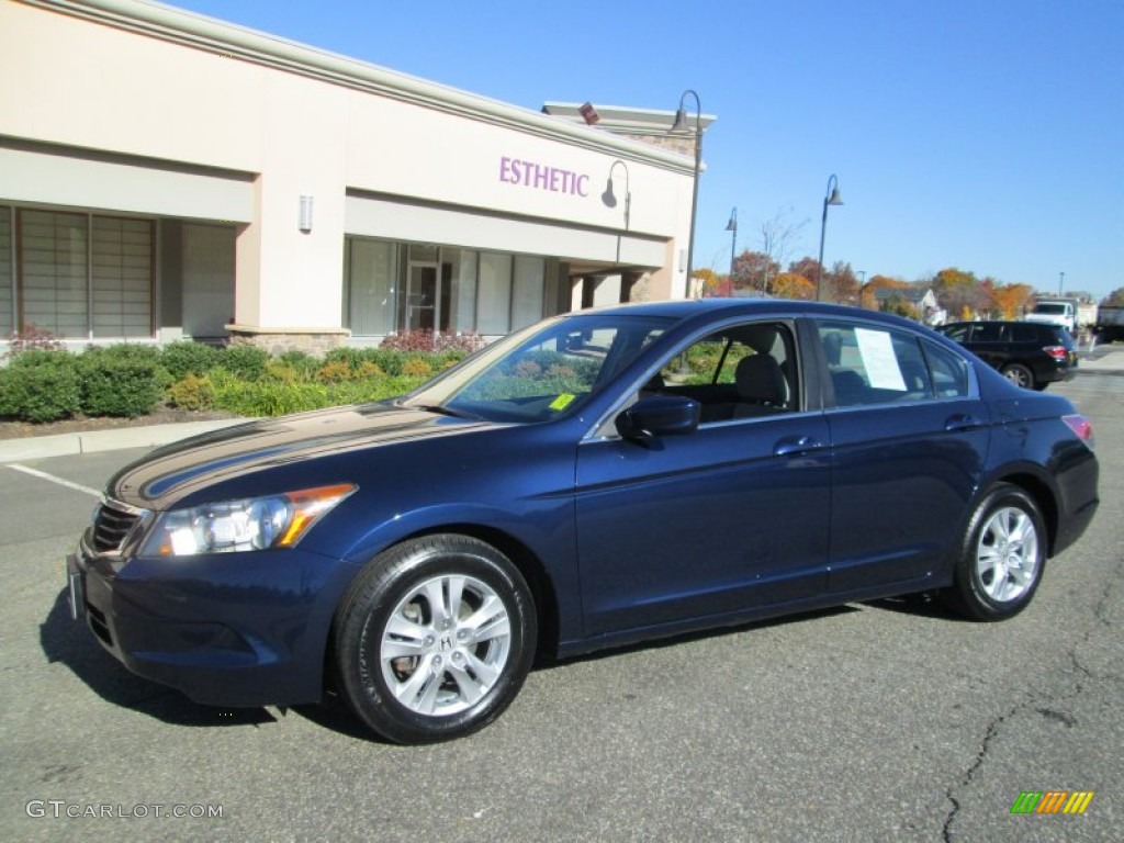 2008 Accord LX-P Sedan - Royal Blue Pearl / Gray photo #1