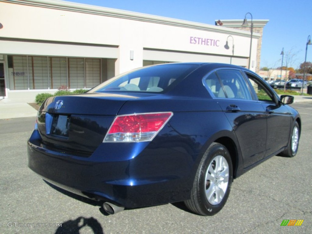 2008 Accord LX-P Sedan - Royal Blue Pearl / Gray photo #7