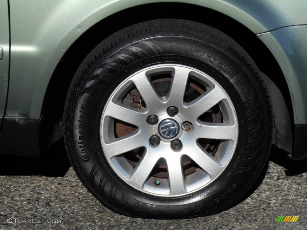 2003 Passat GLS Sedan - Fresco Green Metallic / Beige photo #8