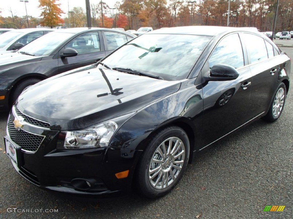 2014 Cruze Eco - Black Granite Metallic / Jet Black photo #1
