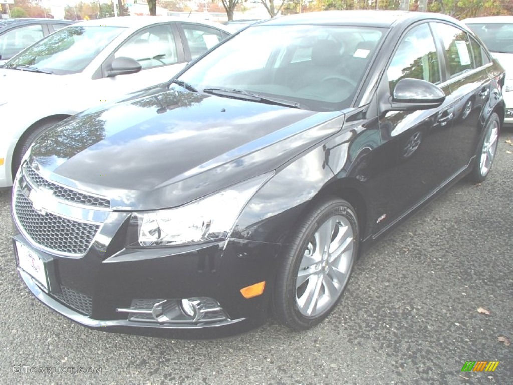 2014 Cruze LTZ - Black Granite Metallic / Jet Black photo #1