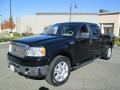 Black - F150 Lariat SuperCrew 4x4 Photo No. 2