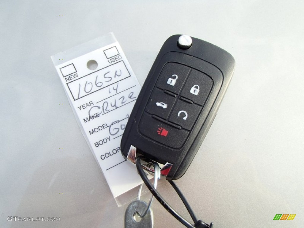 2014 Cruze LT - Champagne Silver Metallic / Jet Black photo #11
