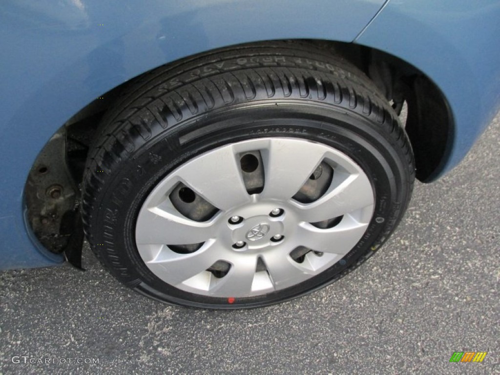 2008 Yaris 3 Door Liftback - Bayou Blue Pearl / Dark Charcoal photo #3