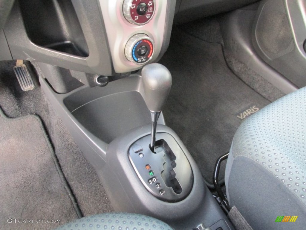 2008 Yaris 3 Door Liftback - Bayou Blue Pearl / Dark Charcoal photo #15
