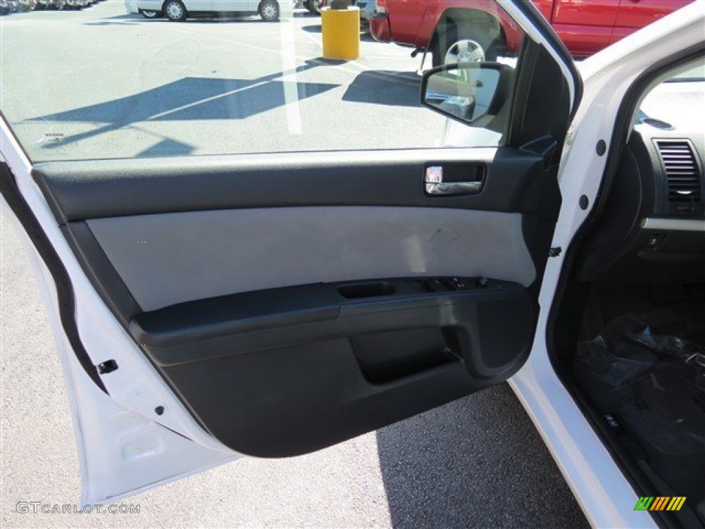 2012 Sentra 2.0 S - Aspen White / Beige photo #10