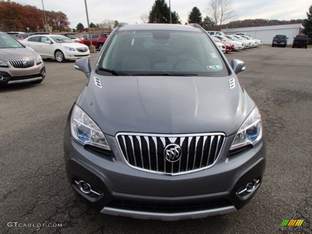 Satin Steel Gray Metallic 2014 Buick Encore Leather AWD Exterior Photo #87552824