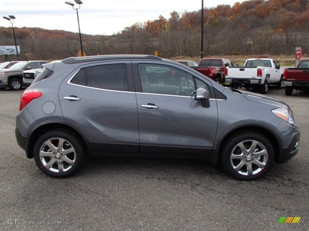 Satin Steel Gray Metallic 2014 Buick Encore Leather AWD Exterior Photo #87552881