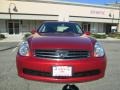 2006 Garnet Fire Red Metallic Infiniti G 35 x Sedan  photo #12