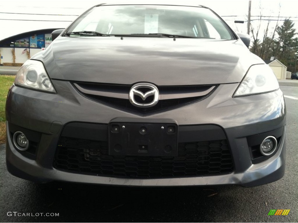 2008 MAZDA5 Grand Touring - Galaxy Gray / Black photo #3