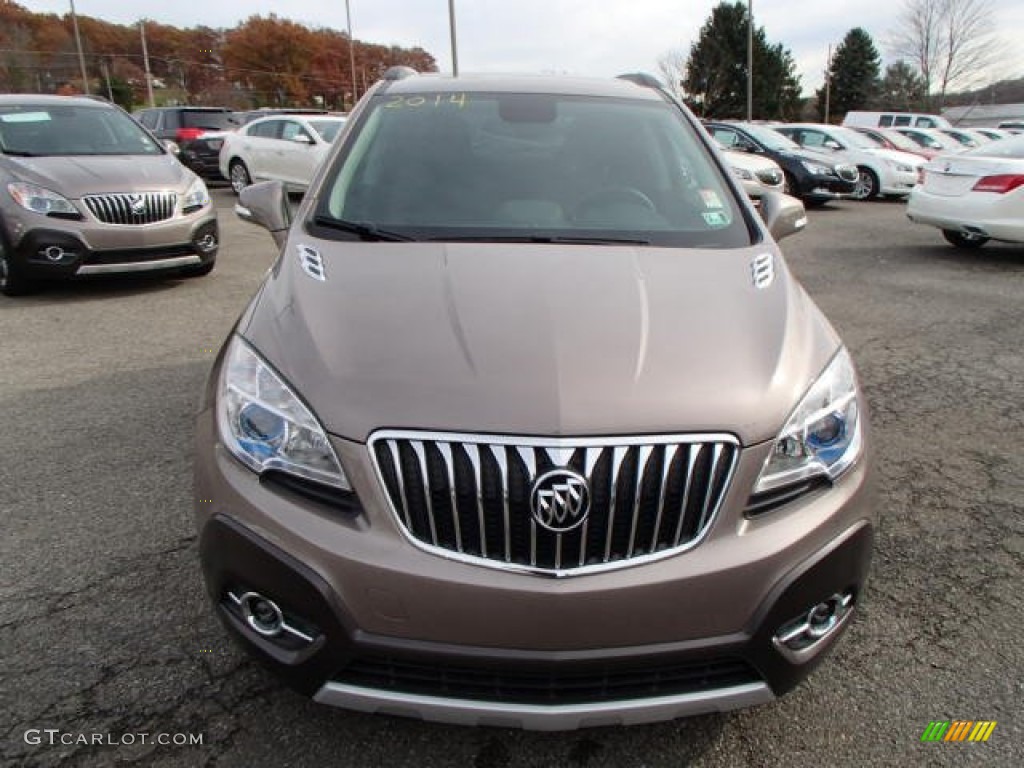 2014 Encore Convenience AWD - Cocoa Silver Metallic / Ebony photo #2