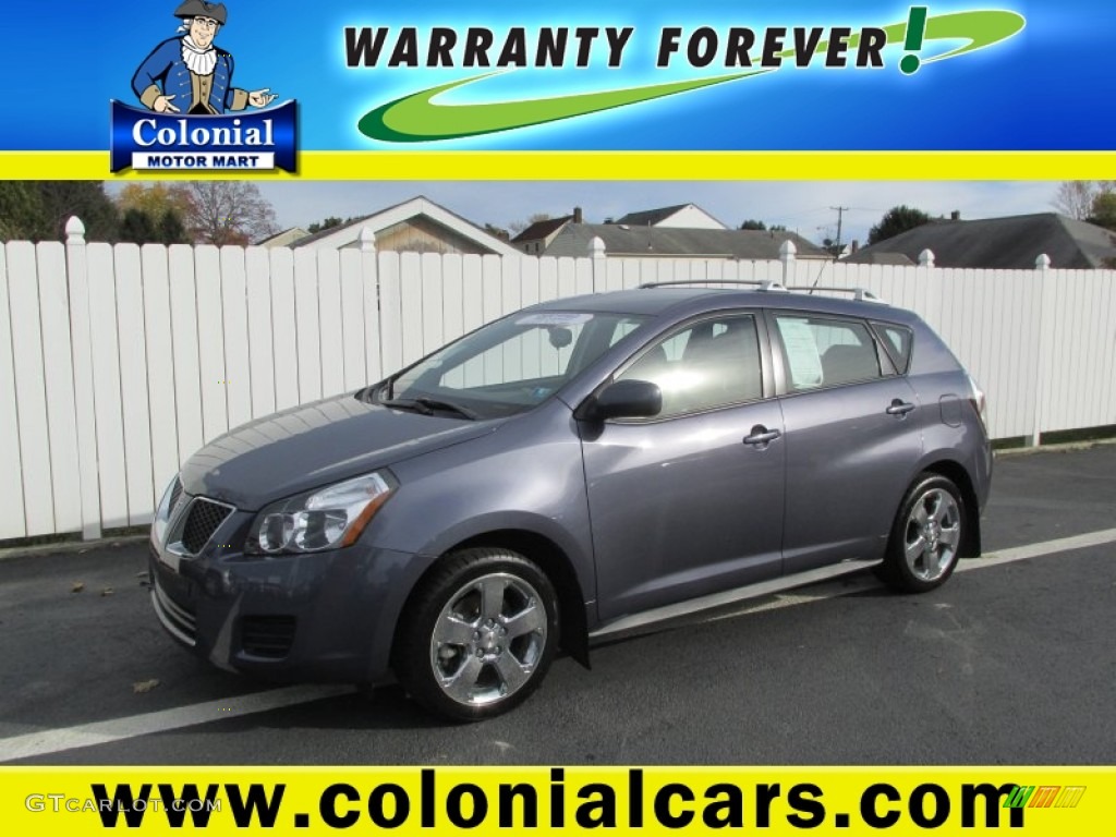 Steel Blue Metallic Pontiac Vibe