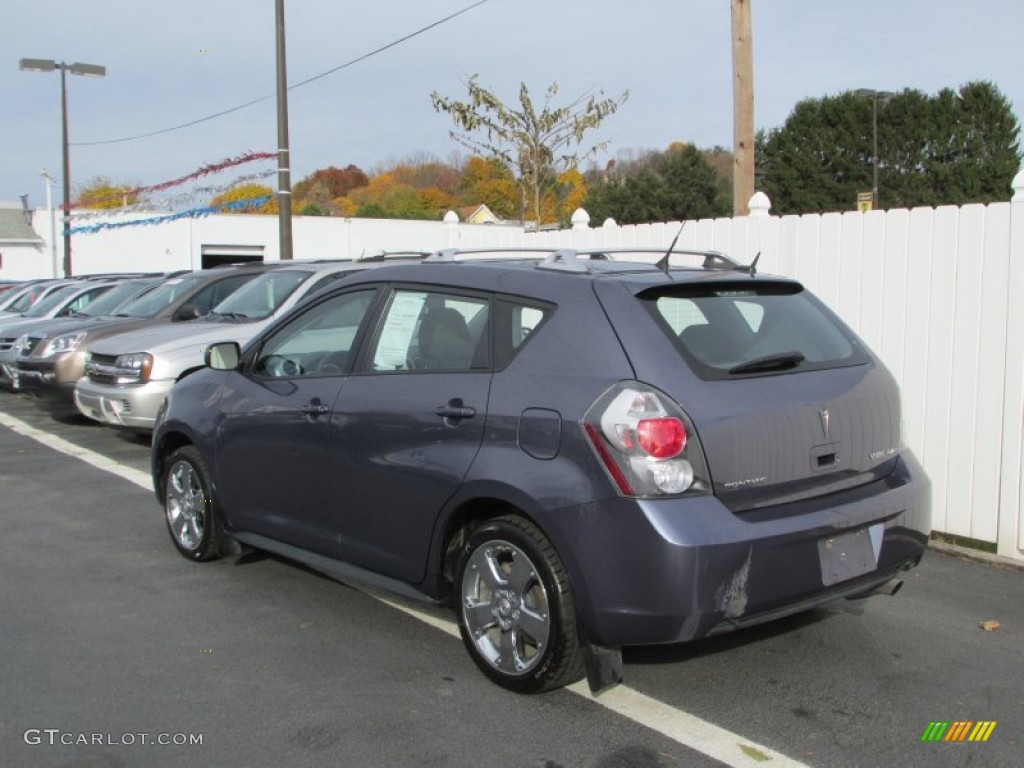 2009 Vibe 2.4 AWD - Steel Blue Metallic / Ebony photo #4