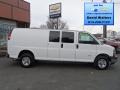 Summit White 2014 Chevrolet Express 3500 Cargo Extended Diesel