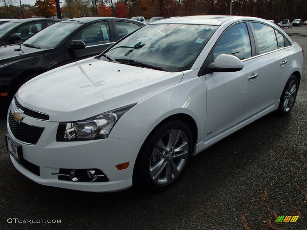 2014 Cruze LTZ - Summit White / Cocoa/Light Neutral photo #1