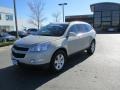 2012 Gold Mist Metallic Chevrolet Traverse LT AWD  photo #2