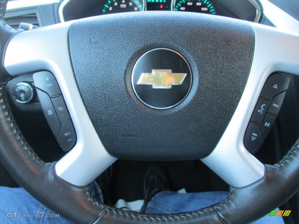 2012 Traverse LT AWD - Gold Mist Metallic / Ebony photo #15