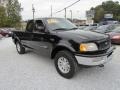 Black 1997 Ford F150 XLT Extended Cab 4x4