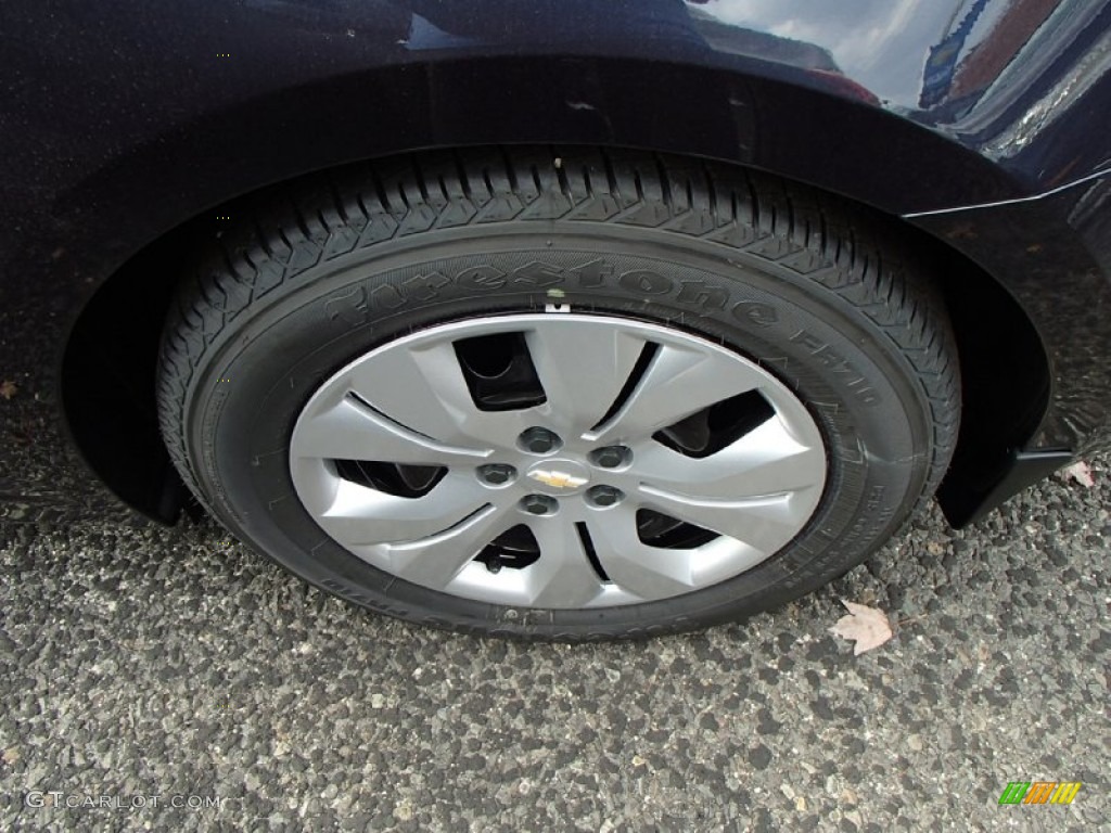 2014 Cruze LS - Blue Ray Metallic / Jet Black/Medium Titanium photo #6