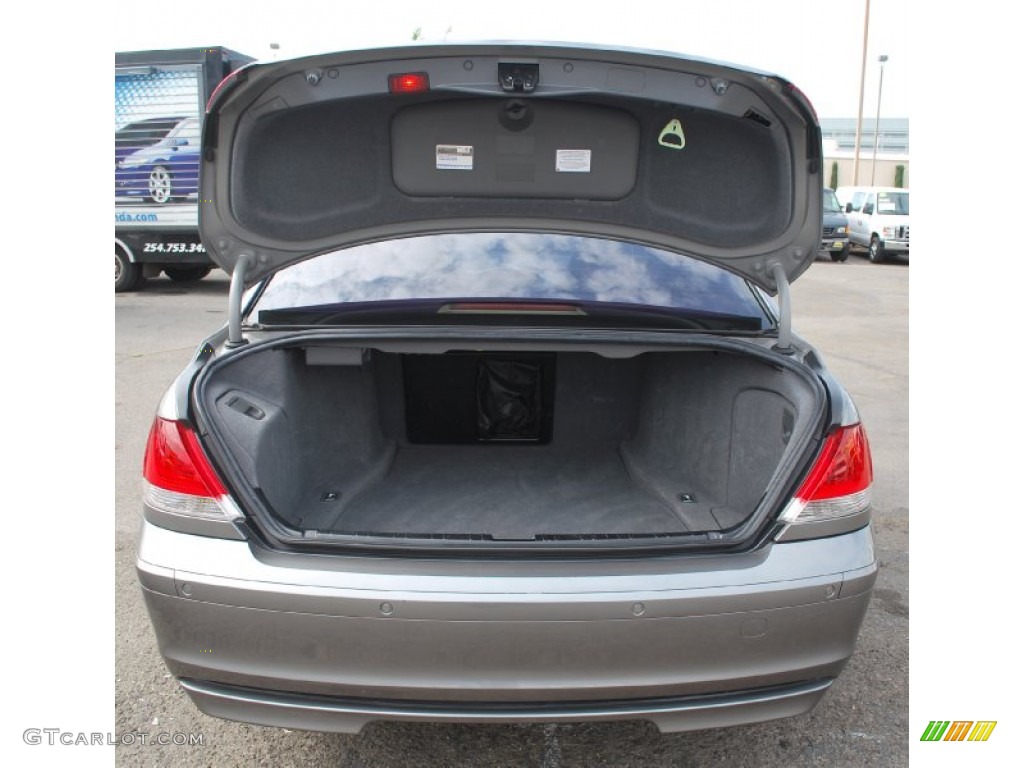 2007 BMW 7 Series 750i Sedan Trunk Photo #87557492