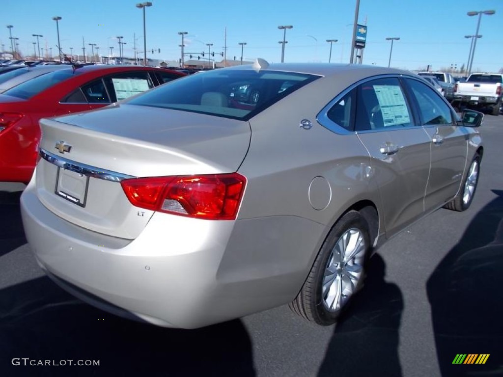 2014 Impala LT - Champagne Silver Metallic / Jet Black/Dark Titanium photo #2
