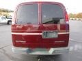 1999 Dark Carmine Red Metallic Chevrolet Express 1500 Passenger Conversion Van  photo #4