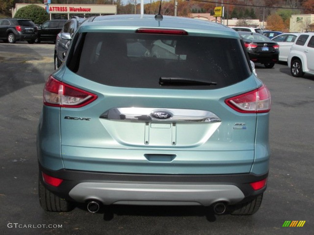 2013 Escape SEL 2.0L EcoBoost 4WD - Frosted Glass Metallic / Charcoal Black photo #7