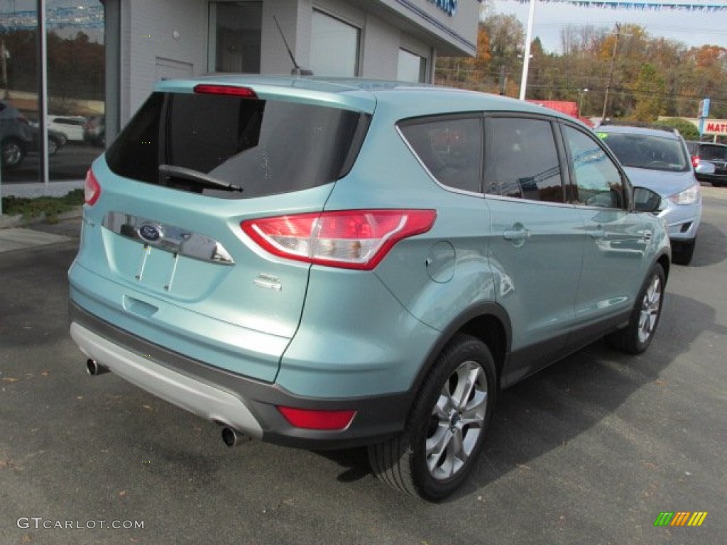 2013 Escape SEL 2.0L EcoBoost 4WD - Frosted Glass Metallic / Charcoal Black photo #8