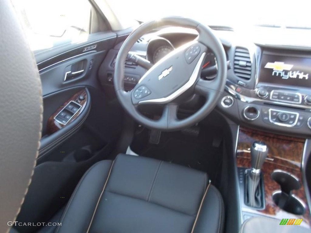 2014 Impala LTZ - White Diamond Tricoat / Jet Black photo #9