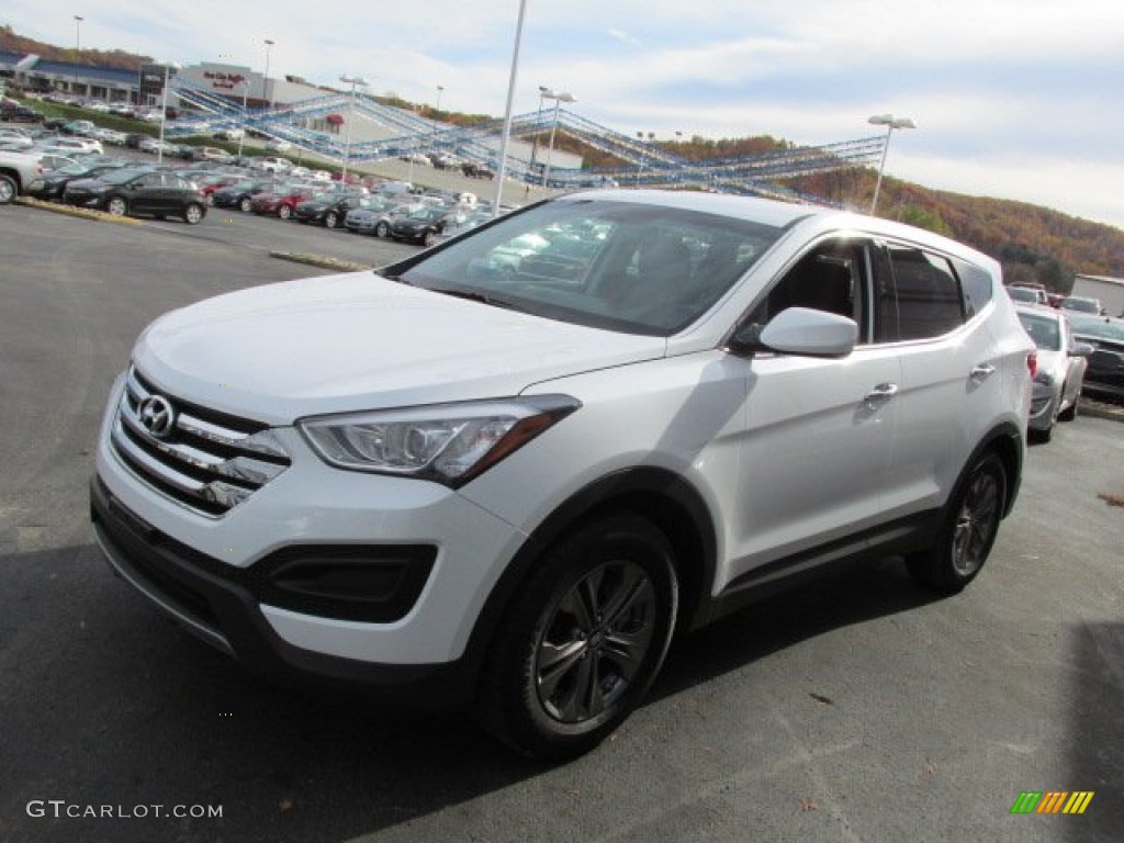 Frost White Pearl 2013 Hyundai Santa Fe Sport AWD Exterior Photo #87558665