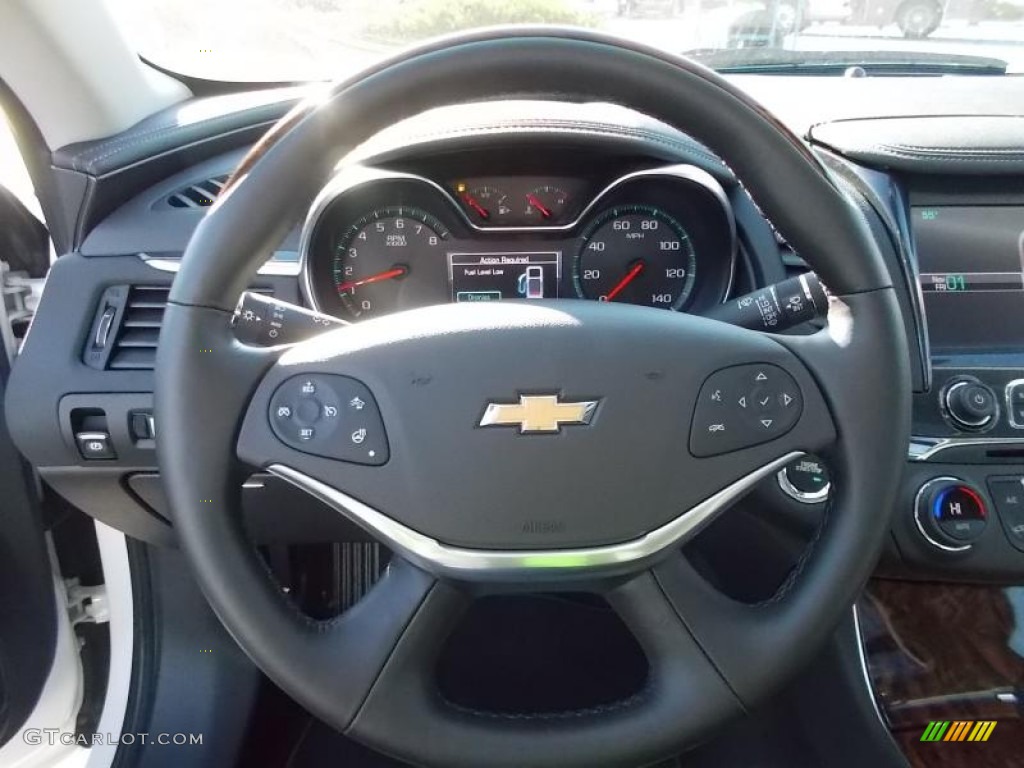 2014 Impala LTZ - White Diamond Tricoat / Jet Black photo #15