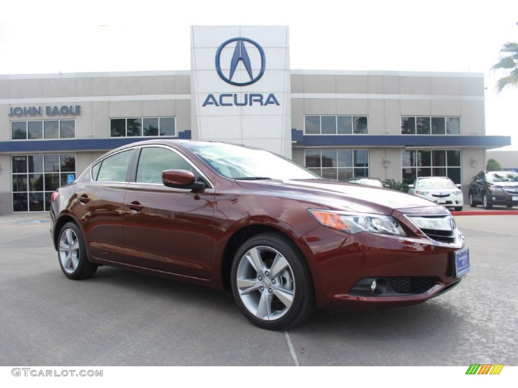 Crimson Garnet Acura ILX