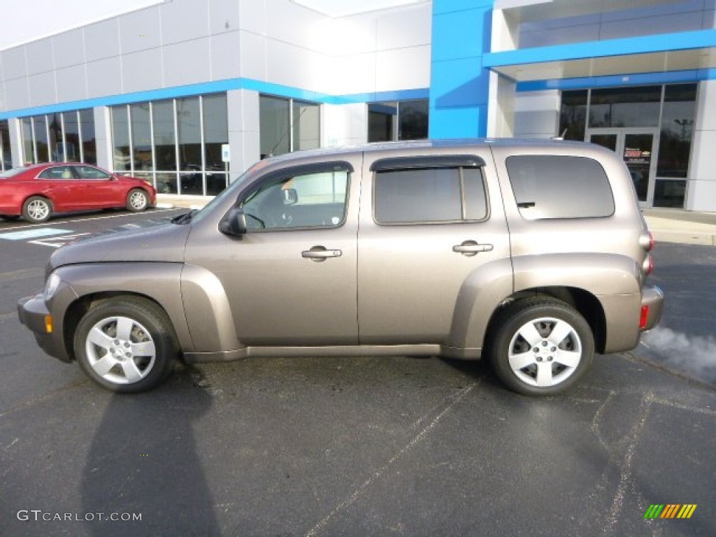 2011 HHR LS - Mocha Steel Metallic / Ebony photo #2